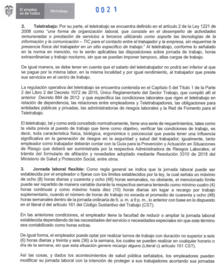 Circular Mintrabajo 021 2