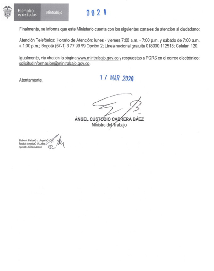 Circular Mintrabajo 021 4